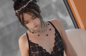 Coser@疯猫Ss  VOL.098 2022夏日限定A本 黑裙子 扎头发 [20P-322MB]
