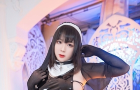 皮皮奶可可爱了啦 NO.027 系带修女 [55P4V-102MB]