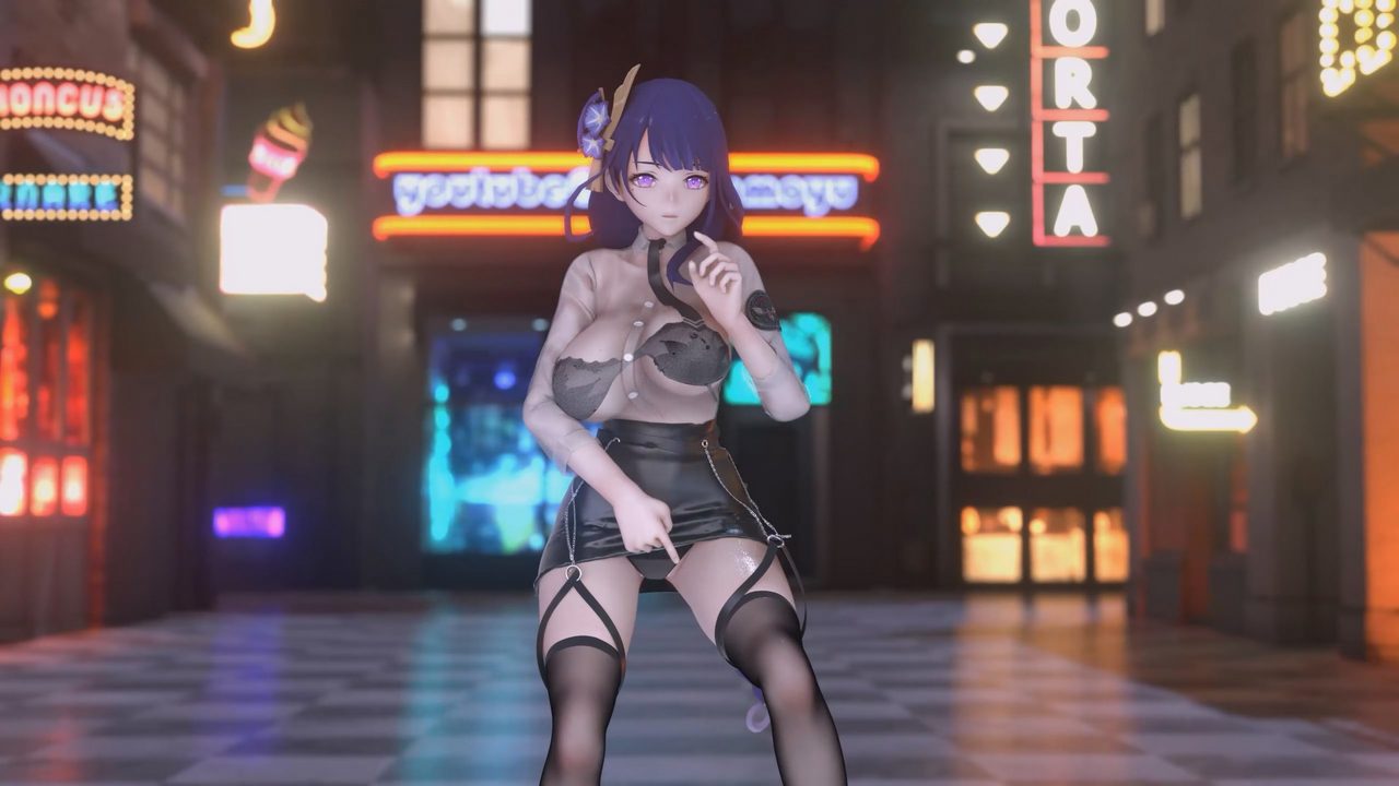 【Genshin Impact MMD_Blender】Raiden Shogun - ALIEN【88】【雷电将军】.mkv_000210.000.jpg