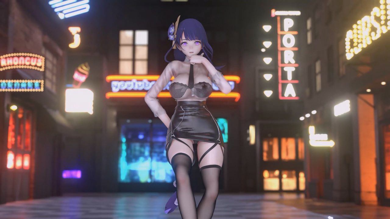 【Genshin Impact MMD_Blender】Raiden Shogun - ALIEN【88】【雷电将军】.mkv_000110.000.jpg