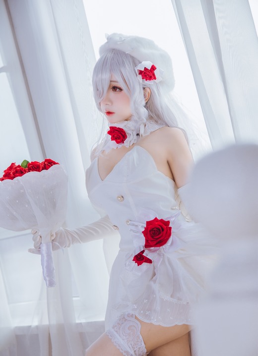 喵糖映画 VOL.123 花嫁COS[40P／479M]