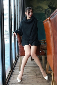 [IESS异思趣向] 2018.02.08 丝享家 165 《黑色毛衣与肉丝》秋秋 [99P-42.3M]