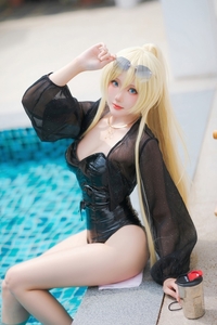 Coser@瓜希酱 VOL.088 俾斯麦 泳装[20P-57.8M]