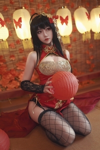 Seya-狮砸 – NO.031 碧蓝航线 大凤 旗袍[15P-152.6M]