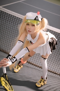 Coser@阿包也是兔娘 VOL.020 贝奇网球服[21P／183MB]