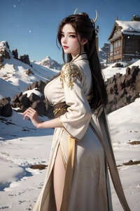 [AI绘画] 遮天 - 性感美少女战神姚曦雪地 [382MB/百度]
