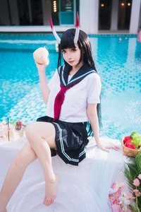 封疆疆v NO.035 &祖木子 能代x酒匂泳装 [43P-582M]