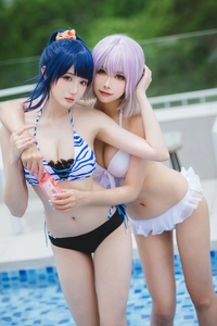 Coser@瓜希酱 VOL.085 &Momoko葵葵 - 宝多六花 [85P-340.7M]