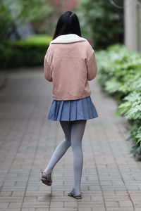 大西瓜爱牙膏 2020 11月活动 04 短裙厚灰丝 [181P1V+913M]