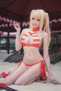 Coser@瓜希酱 VOL.010 尼禄水着[20P／91MB]