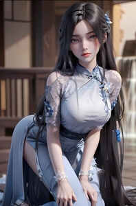 [AI绘画] 4.22百度 - 完美世界-重瞳女 [995M/百度]