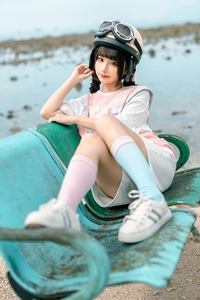 蠢沫沫 NO.213 小电车[120P 900M]