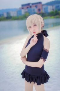 浅野菌子 NO.002 Fate_Stay Night Saber [12P-6MB]