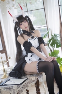 Coser@阿包也是兔娘 VOL.048 01月舰长图包 能代女仆 [23P-402MB]