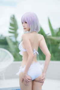 Coser@瓜希酱 VOL.085 &Momoko葵葵 - 宝多六花 新条茜 泳装[85P-340.7M]