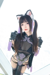 神楽板真冬 VOL.116 旗袍猫女[75P+2V-232.2M]