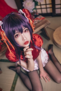 Coser@水淼aqua VOL.021 霞之丘诗羽 旗袍 [29P 586M]