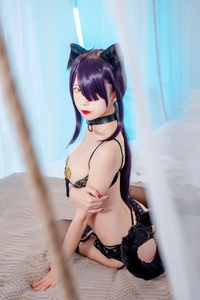 Coser@水淼aqua VOL.009 黑猫 [30P11V-1.26GB]