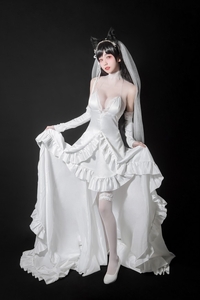 Coser@你的负卿 VOL.017 爱宕花嫁 [10P-108MB]