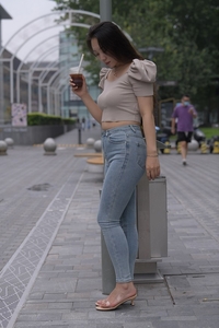 精选街拍 NO.1403 一只麋鹿摄影作品 - 星期三[336P／424MB]
