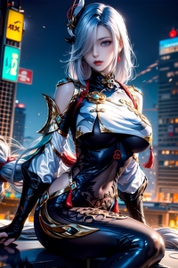 [AI绘画] 原神 -- 申鹤 [238MB/百度]