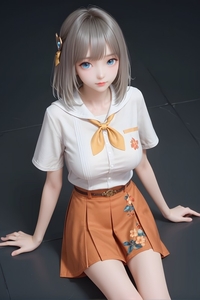 [AI绘画] MMD  鹿鸣 [32M/百度]