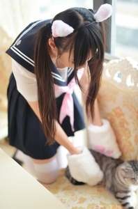 喵糖映画 VOL.402 JK学妹[47P／546MB]