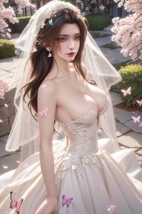 [AI绘画] 诛仙 - 陆雪琪 婚纱 [237MB/百度]
