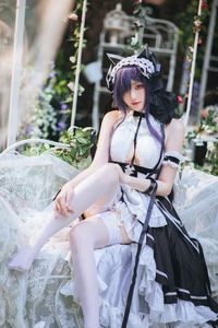 Coser@瓜希酱 VOL.057 碧蓝航线 奥古斯特女仆 [24P-185MB]
