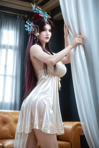 [AI绘画] 凡人修仙传 - 美腿黑丝御姐紫灵 [322MB/百度]