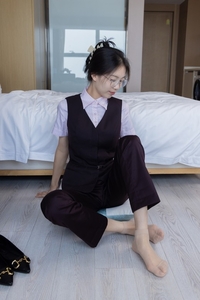 [袜啵啵]NO.271 芝士-平底鞋、短肉丝、银行制服[147P+1V／6.04GB]