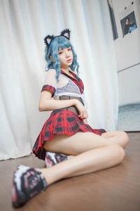 Coser@疯猫ss VOL.014 蓝发 26P 122M