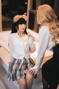 Rioko凉凉子 VOL.108 &面饼仙儿-女上司-双人版[41P+1V-663.6M]