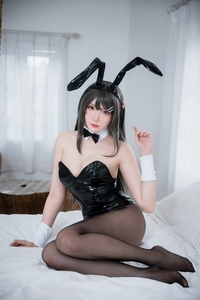 Coser@瓜希酱 VOL.092 樱岛麻衣 兔女郎[31P-59.6M]