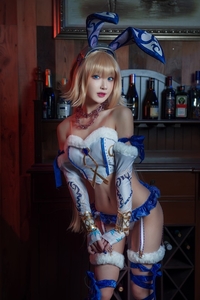 Coser@阿包也是兔娘 VOL.038 贞德兔女郎 [25P-340MB]