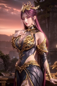 [AI绘画] 美貌 毒血夫人 [105M/百度]