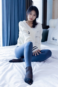 [袜啵啵]NO.389 奶油-长靴、高跟凉鞋、黑丝、瑜伽裤裤里丝[190P+1V／7.95GB]