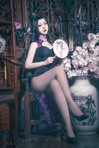 Coser@Shika小鹿鹿 VOL.014 万花旗袍[6P-69MB]