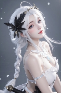 [AI绘画] 4.25百度 - 诛仙 雪女 [2167M/百度]