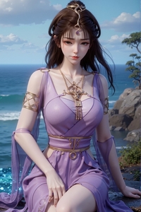 [AI绘画] 凡人-紫灵-范静梅-文思月 [127MB/百度]