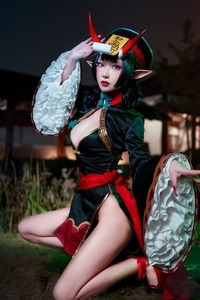 Coser@阿包也是兔娘 VOL.015 酒吞童子[10P／153MB]