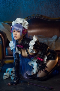 Coser@阿包也是兔娘 VOL.055 女仆 bb酱 [19P-466MB]