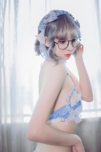 Coser@疯猫ss VOL.015 蓝色精灵-30P-180M