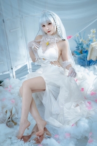 一千只猫薄禾 - NO.011 花园 誓约婚纱[16P-56.6M]