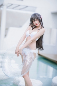 Coser@瓜希酱 VOL.094 樱岛麻衣 泳装[28P-46.6M]