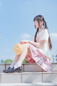 喵糖映画 VOL.256 户外小黄帽 [22P-450MB]