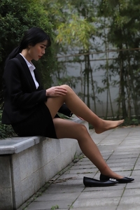 大西瓜爱牙膏 2018 04月活动 模特二 职业装薄灰 100P