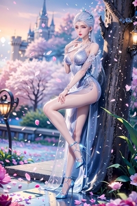 [AI绘画] 斗罗大陆2 - 雪女 [412M/百度]
